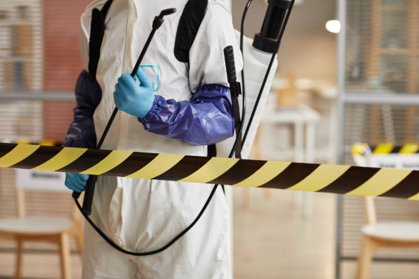 Professional Biohazard technician working in Greenville, FL